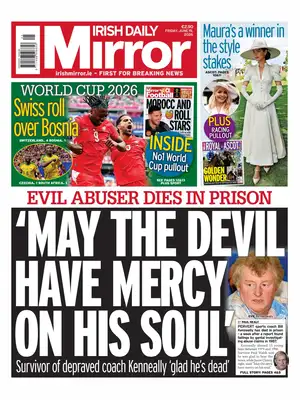 "Irish Daily Mirror" Front Page