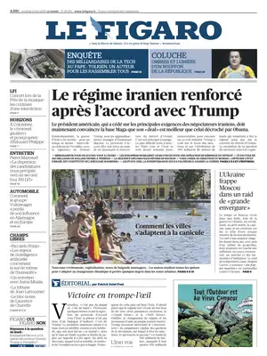 "Le Figaro" Front Page