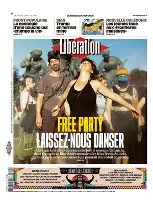 "Libération" Front Page