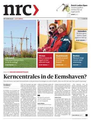 "NRC Handelsblad" Front Page