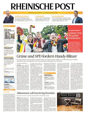 "Rheinische Post" Front Page