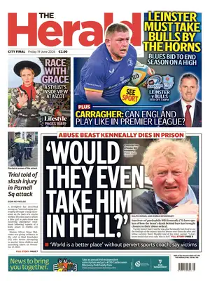 "The Herald | Ireland" Front Page