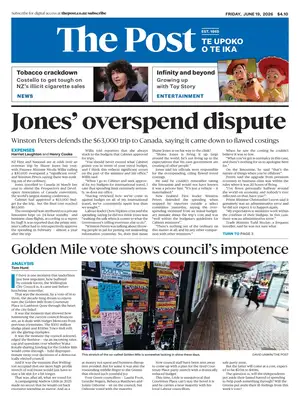 "The Post | NZ" Front Page