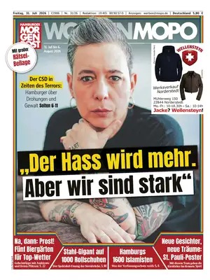 "Hamburger Morgenpost" Front Page