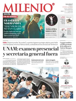"Milenio" Front Page