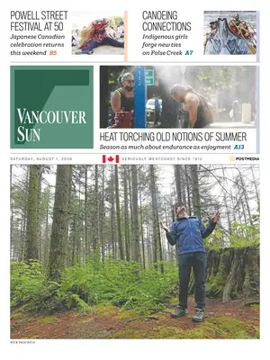 "Vancouver Sun" Front Page