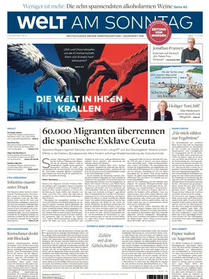 "Welt am Sonntag" Front Page