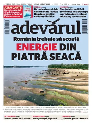 "Adevarul" Front Page