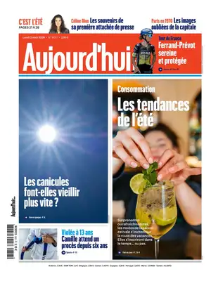 "Aujourd'hui en France" Front Page