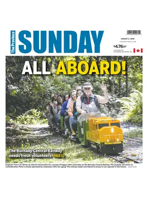 "The Province" Front Page