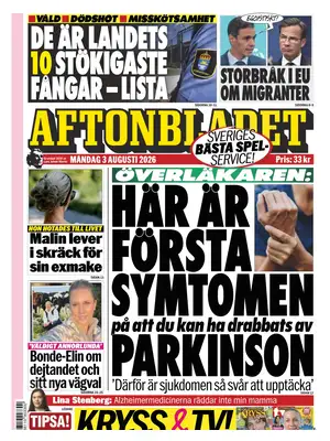 "Aftonbladet" Front Page