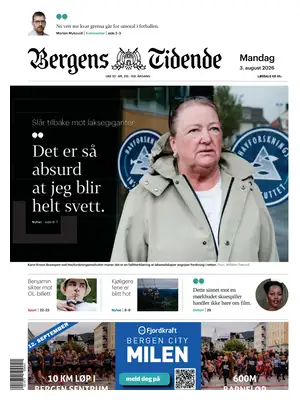 "Bergens Tidende" Front Page