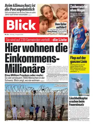 "Blick" Front Page