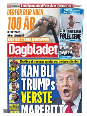 "Dagbladet" Front Page