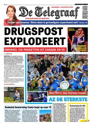 "De Telegraaf" Front Page