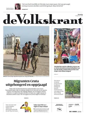 "de Volkskrant" Front Page