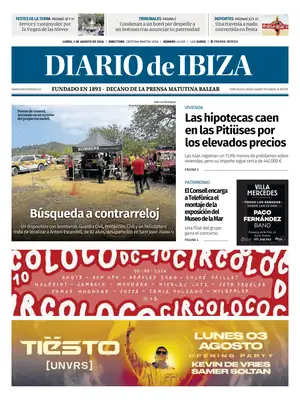 "Diario de Ibiza" Front Page