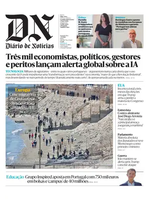 "Diário de Notícias" Front Page