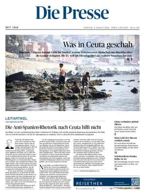 "Die Presse" Front Page