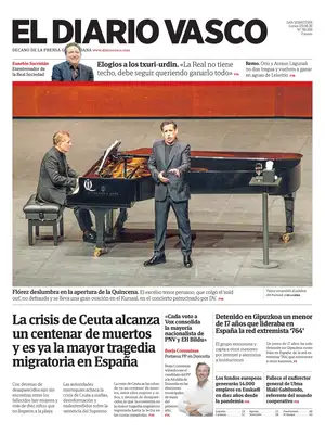 "El Diario Vasco" Front Page