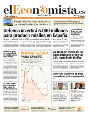 "El Economista" Front Page