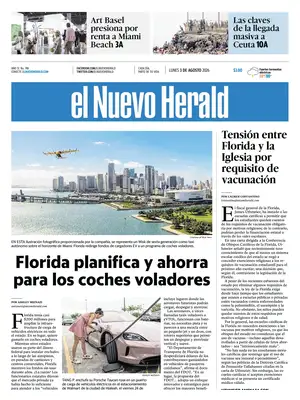 "El Nuevo Herald" Front Page