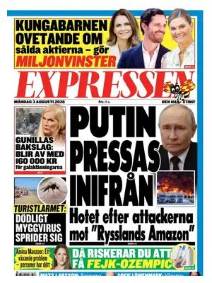 "Expressen" Front Page