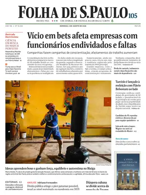 "Folha de S.Paulo" Front Page