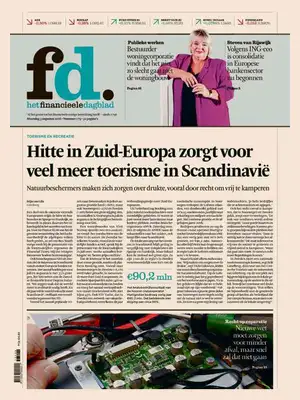 "Het Financieele Dagblad | FD" Front Page
