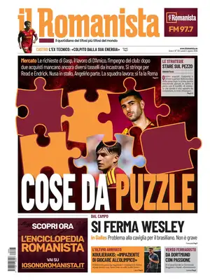 "Il Romanista" Front Page