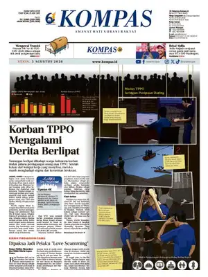 "Kompas" Front Page