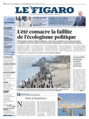 "Le Figaro" Front Page