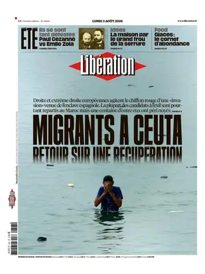 "Libération" Front Page