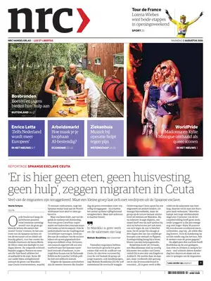 "NRC Handelsblad" Front Page