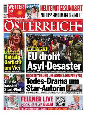 "Österreich" Front Page