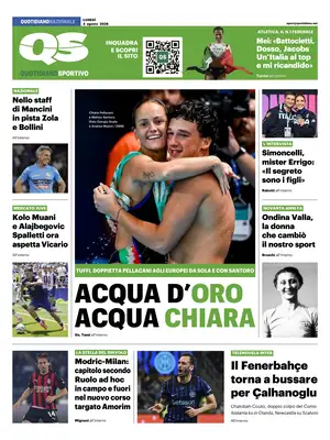 "QS Quotidiano Sportivo" Front Page