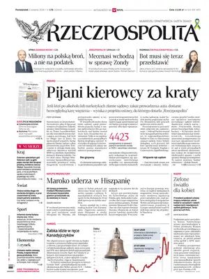 "Rzeczpospolita" Front Page