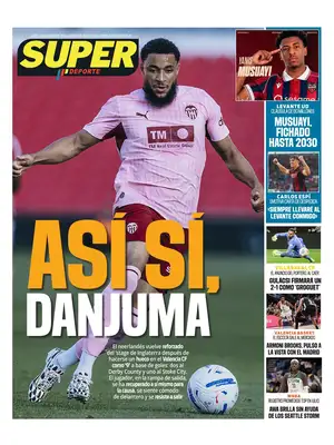 "Superdeporte" Front Page