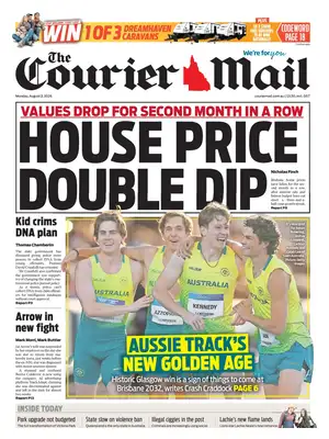 "The Courier-Mail" Front Page