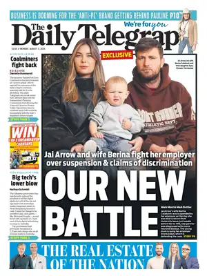"The Daily Telegraph | Sydney" Front Page