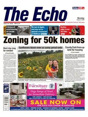 "The Echo | Cork" Front Page