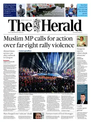 "The Herald | Scotland" Front Page