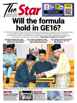 "The Star" Front Page