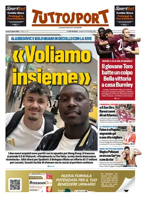 "Tuttosport" Front Page