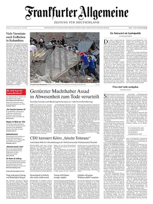 Frankfurter Allgemeine Zeitung — 12-Aug-2026