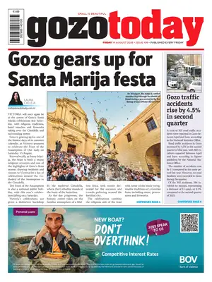 "GozoToday" Front Page