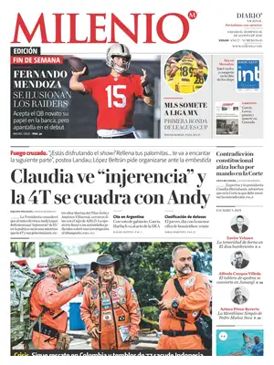 "Milenio" Front Page