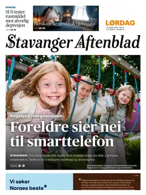 "Stavanger Aftenblad" Front Page