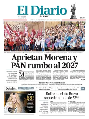 "El Diario de Juárez" Front Page