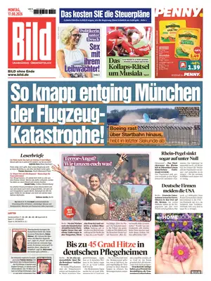 "Bild" Front Page
